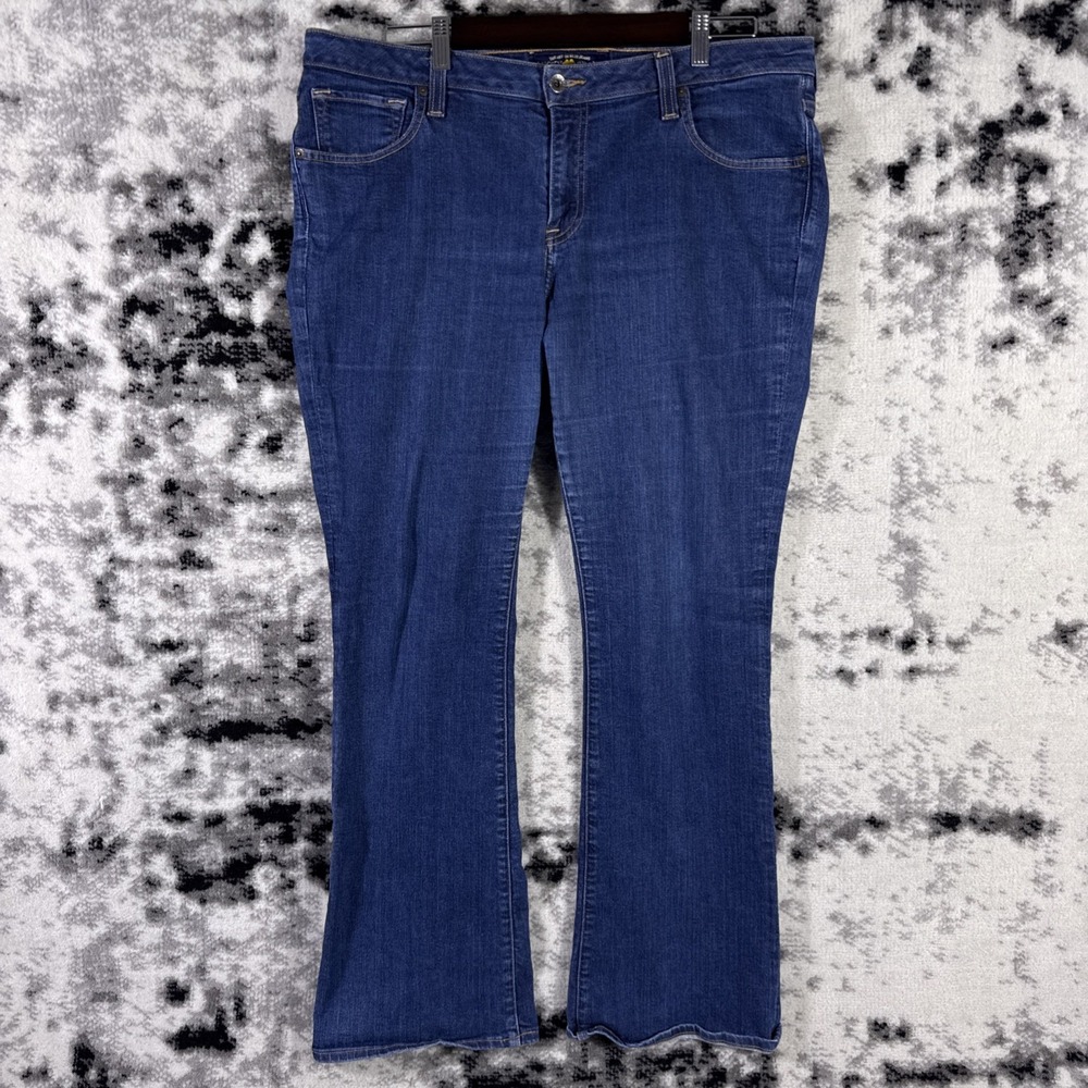 Lucky Brand Ginger Boot Jeans Womens Size 16W Cowgirl Y2k Hippie Western‎
